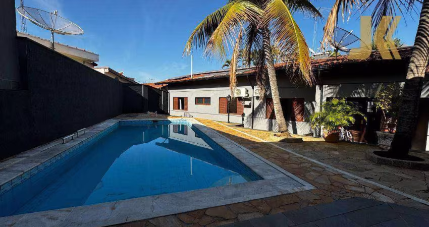 Casa com 4 dormitórios para alugar, 390 m² por R$ 11.000,00/mês - Santa Cruz - Jaguariúna/SP