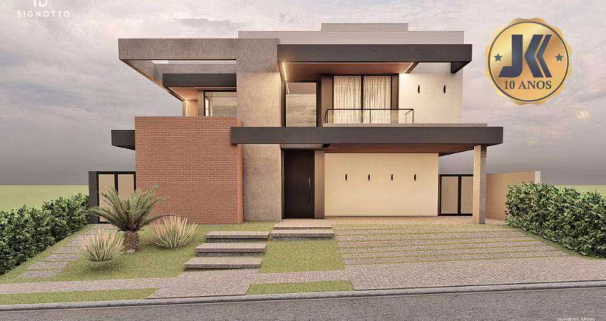 Casa com 4 dormitórios à venda, 343 m² por R$ 2.600.000 - Condomínio Tamboré -- Jaguariúna/SP