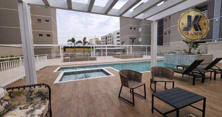 Apartamento com 2 dormitórios para alugar, 113 m² por R$ 4.125,00/mês - Jardim Ipê - Jaguariúna/SP