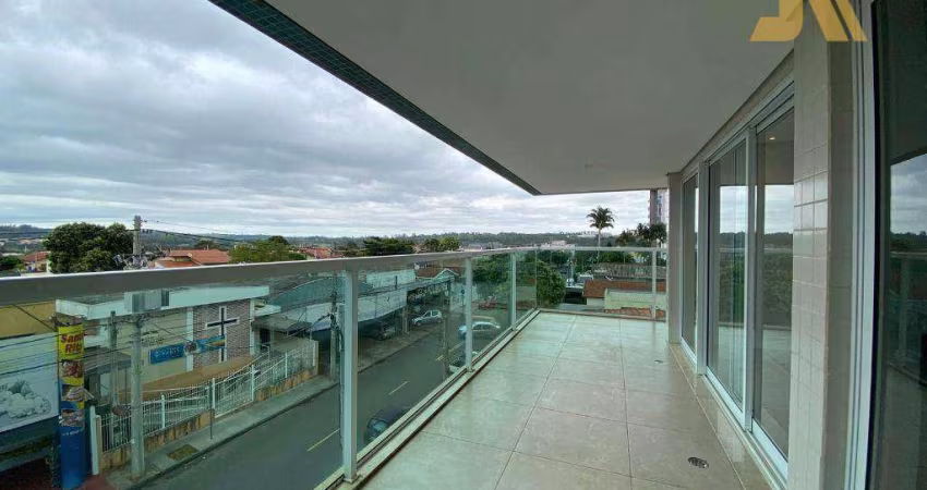 Apartamento com 3 dormitórios para alugar, 140 m² por R$ 4.431,95/mês - Dom Bosco - Jaguariúna/SP