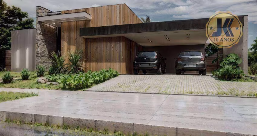 Casa com 3 dormitórios à venda, 257 m² por R$ 2.400.000 - Condomínio Tamboré - Jaguariúna/SP