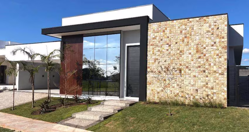 Casa à venda em jaguariúna, reserva santa izabel, com 3 suítes, com 256.53 m², reserva santa izabel