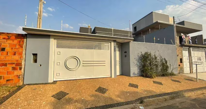 Casa à venda em jaguariúna, jardim pinheiros, com 3 quartos, com 144 m²