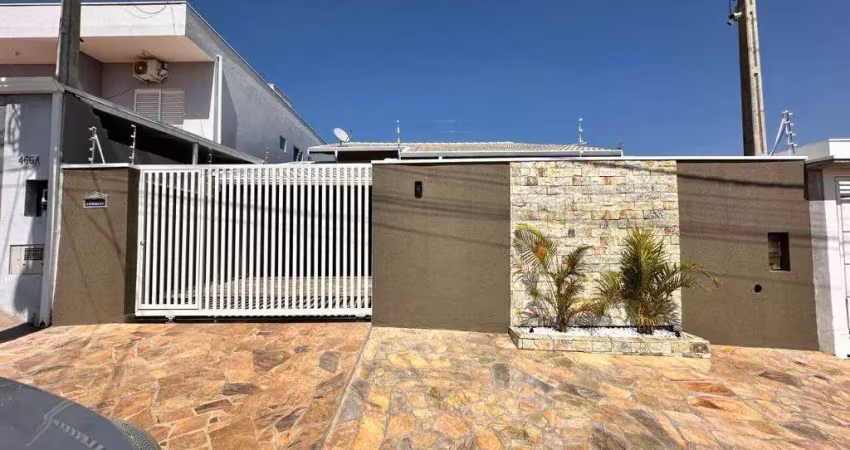 Casa à venda em jaguariúna, loteamento residencial reserva da barra, com 3 quartos, com 154 m²