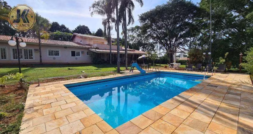 Casa à venda e para alugar em jaguariúna, condomínio fazenda duas marias, com 6 quartos, com 530 m²
