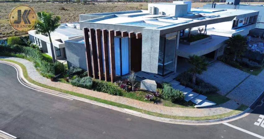 Casa à venda em jaguariúna, residencial haras patente, com 4 suítes, com 620 m²