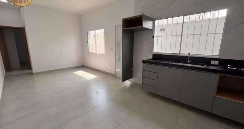Casa para alugar em jaguariúna, residencial parque dos ipês, com 2 quartos, com 69.25 m²