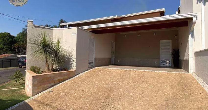Casa para alugar em jaguariúna, condomínio manaca, com 3 quartos, com 150 m²