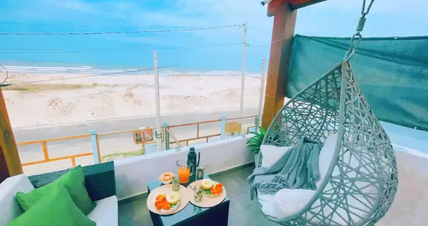 Linda casa 3 dormitórios em capão no bairro guarani, vista eterna do mar