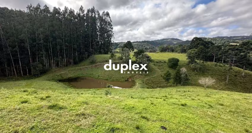 Terreno com 3 hectares com lago em frente ao br 282 em rancho queimado