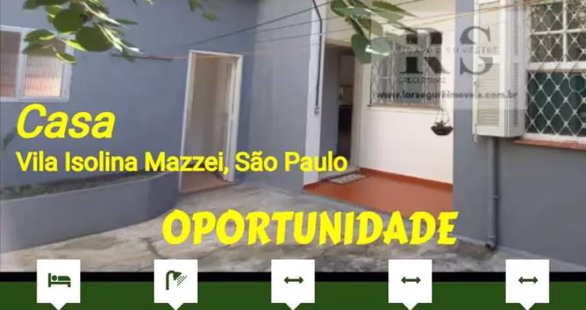 Casa para venda em são paulo, vila isolina mazzei, 2 dormitórios, 2 banheiros