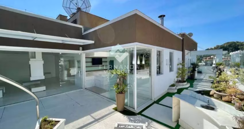 Cobertura de luxo no centro de teresópolis, rj – 4 suítes, terraço com vista incrível e piscina