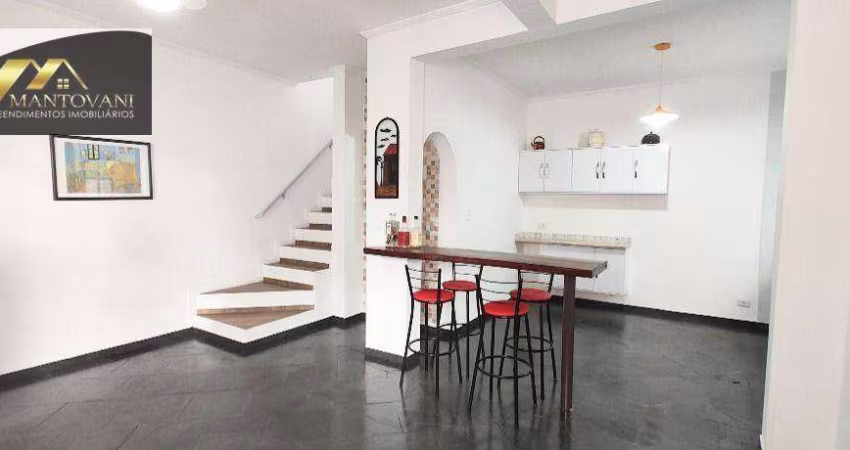 Sobrado com 4 dormitórios à venda, 139 m² por R$ 550.000,00 - Aviação - Praia Grande/SP
