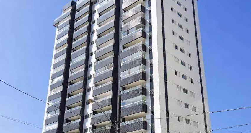 Apartamento com 2 dormitórios à venda, 77 m² por r$ 490.000,00 - vila guilhermina - praia grande/sp