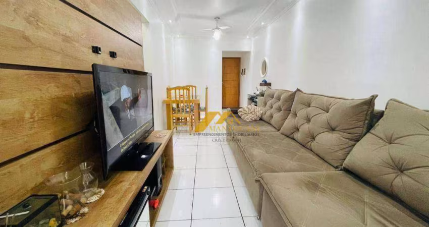 Apartamento com 2 dormitórios à venda, 88 m² por R$ 657.000,00 - Boqueirão - Praia Grande/SP