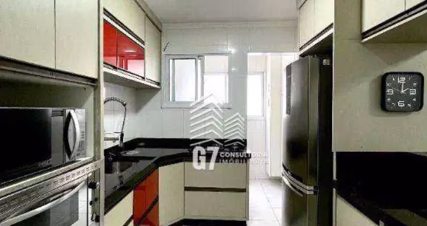 Apartamento com 3 quartos à venda na Rua Copacabana, Guilhermina, Praia Grande