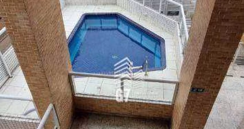 Apartamento com 2 dormitórios à venda, 82 m² por R$ 420.000,00 - Aviação - Praia Grande/SP