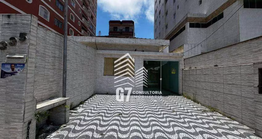 Ponto comercial com 3 salas para alugar na Tupi, Praia Grande 