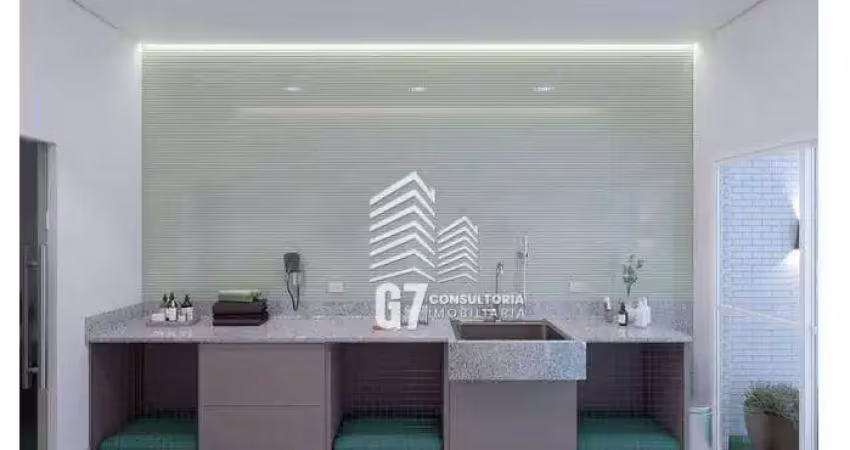 Apartamento com 3 dorm - área de lazer completissima em praia grande - aviação