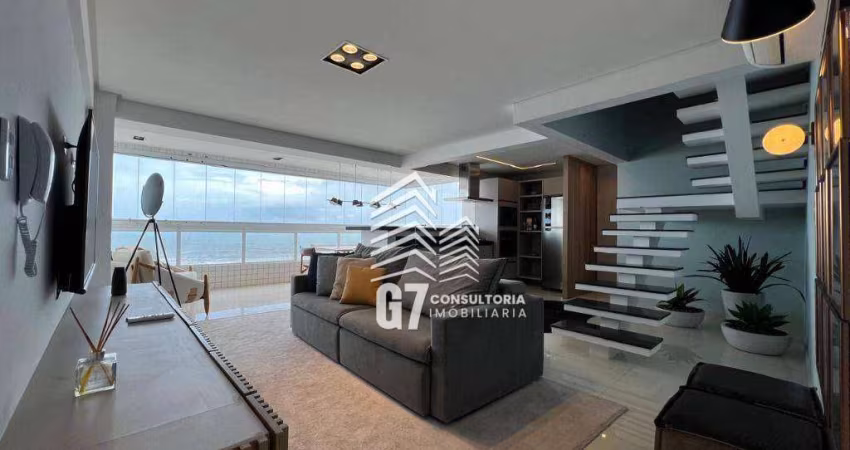 COBERTURA DUPLEX FRENTE MAR - PRAIA GRANDE