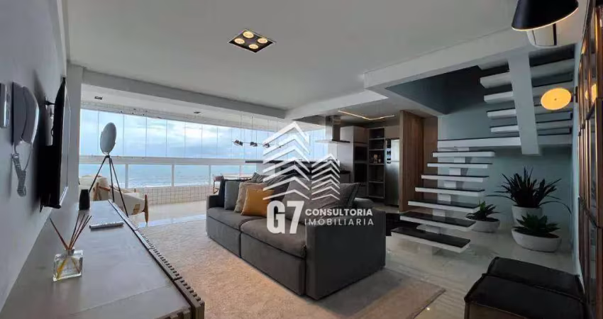 COBERTURA DUPLEX FRENTE MAR - PRAIA GRANDE