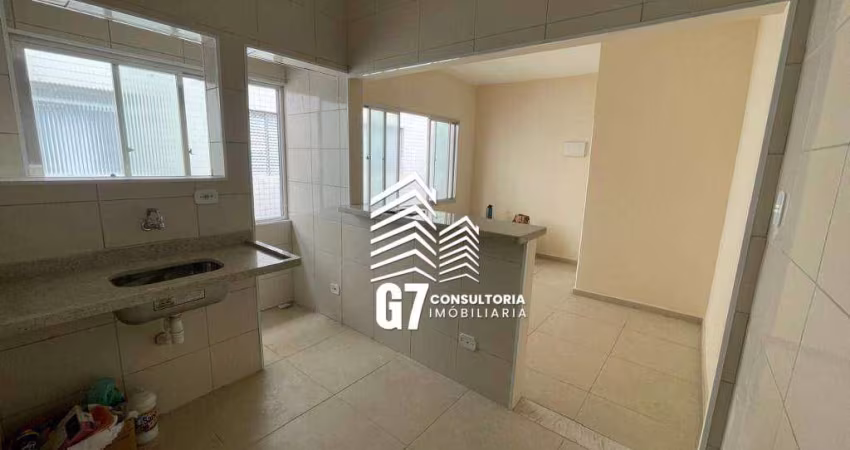 Apartamento com 1 dormitório à venda, 49 m² por R$ 250.000,00 - Canto do Forte - Praia Grande/SP