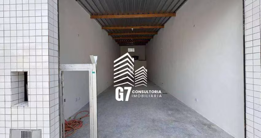 Galpão comercial para locação no boqueirão, em praia grande/sp.