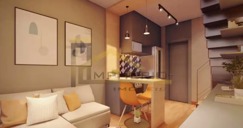 Apartamento à venda em curitiba-pr, novo mundo: 1 quarto, 2 salas, 1 banheiro, 30,01m² de área. aproveite!