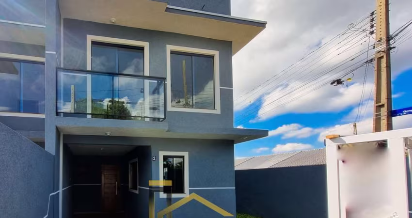 Imperdível: Casa à venda em Curitiba-PR, Campo de Santana, 2 quartos, 1 sala, 1 banheiro, 1 vaga, 60m². Venha conferir!