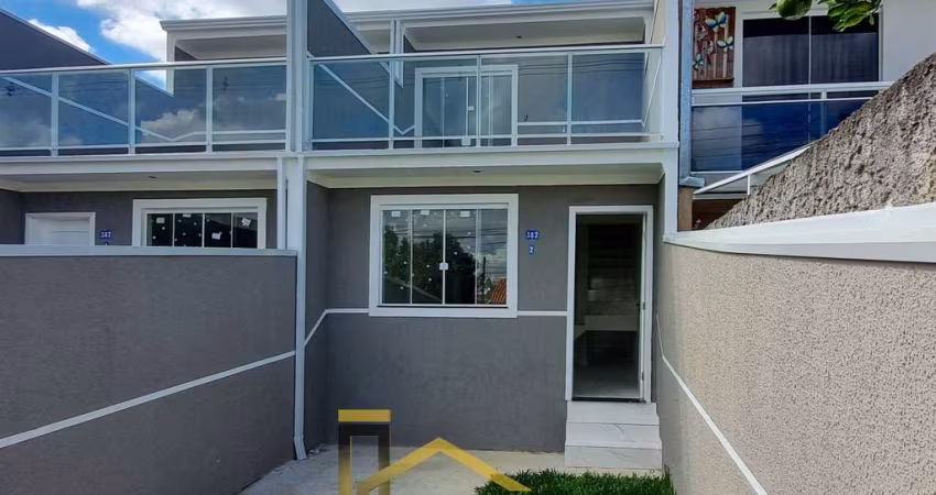 Excelente oportunidade: Casa à venda em Curitiba-PR, no Campo de Santana, com 2 quartos, 1 sala, 1 banheiro e 1 vaga de garagem!