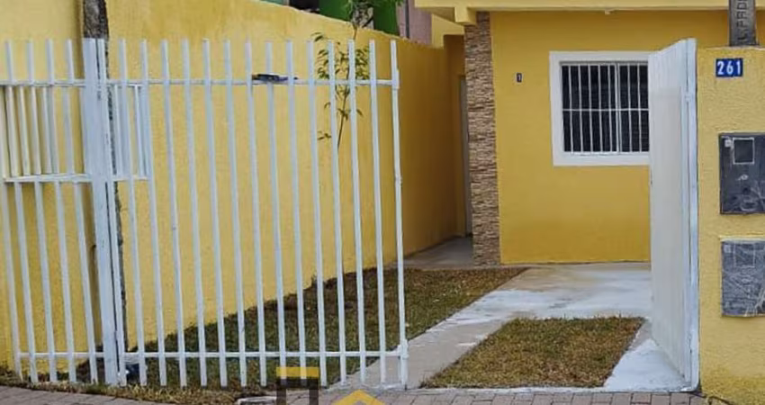 Imperdível oportunidade: Casa à venda em Curitiba-PR, no bairro Tatuquara, com 2 quartos, 1 sala, 2 banheiros e garagem.