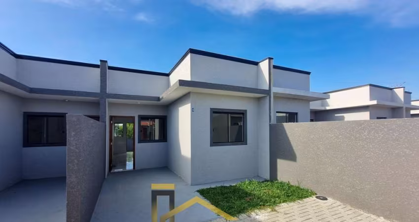 Imperdível oportunidade: Casa à venda em Curitiba-PR, Campo de Santana! 2 quartos, sala, banheiro, 1 vaga, 42m².