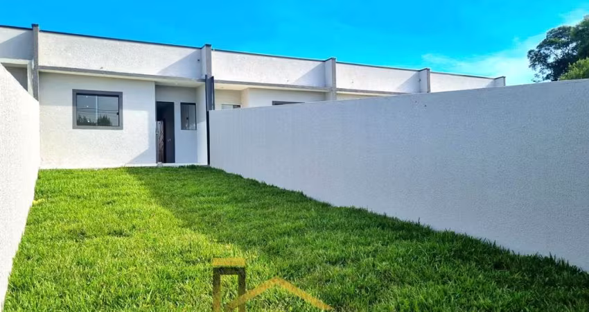 Imperdível oportunidade: Casa à venda em Curitiba-PR, Campo de Santana! 2 quartos, sala, banheiro, 1 vaga, 42m².