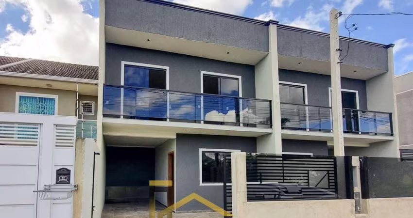 Casa à venda em Curitiba-PR, Cidade Industrial: 3 quartos, 1 sala, 2 banheiros, 1 vaga de garagem, 106m² de área.