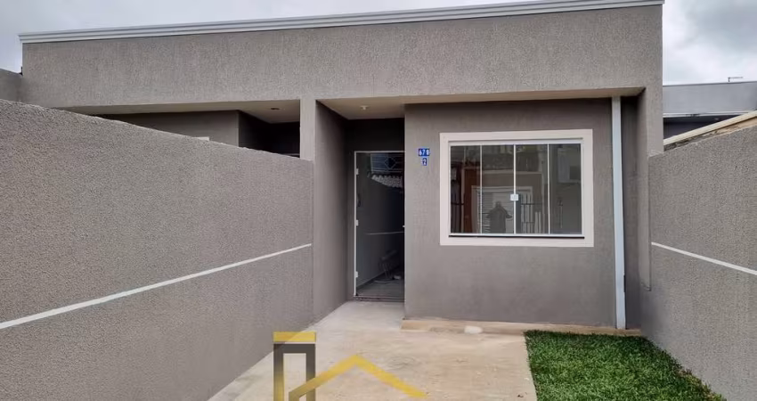 Imperdível casa à venda em Curitiba-PR, Campo de Santana! 2 quartos, 1 sala, 1 banheiro, 43m². Confira já!