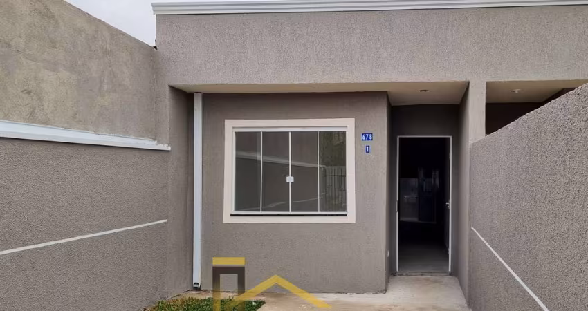 Imperdível casa à venda em Curitiba-PR, Campo de Santana! 2 quartos, 1 sala, 1 banheiro, 43m². Confira já!