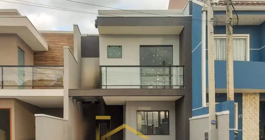 Imperdível casa à venda em curitiba-pr, no bairro tatuquara! 3 quartos, 1 suíte, 1 sala, 1 banheiro, 2 vagas de garagem, 90 m².