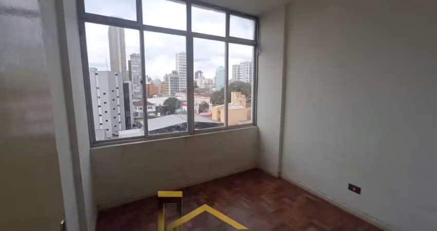 Apartamento à venda no centro de curitiba-pr: 2 quartos, 1 sala, 1 vaga de garagem, 65m². imperdível!