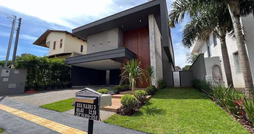 Casa em condomínio fechado com 4 quartos à venda na Avenida Puerta Del Sol, 2, Jardins Madri, Goiânia