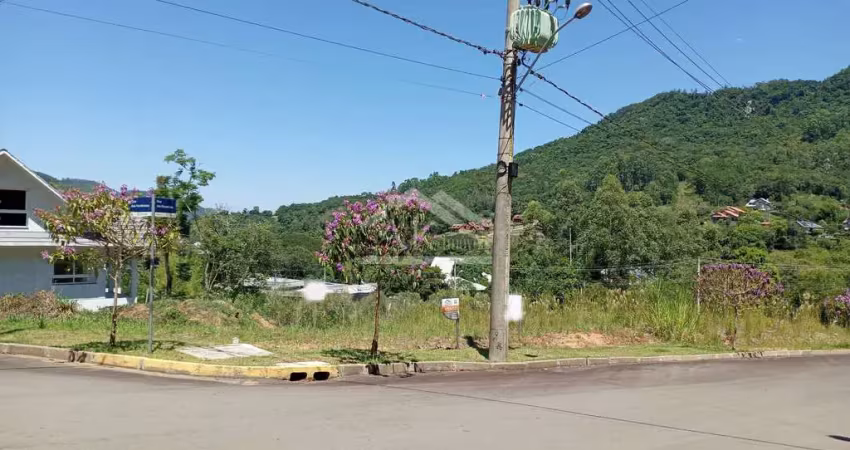 Terreno de esquina à venda no centro de picada café, na serra gaúcha