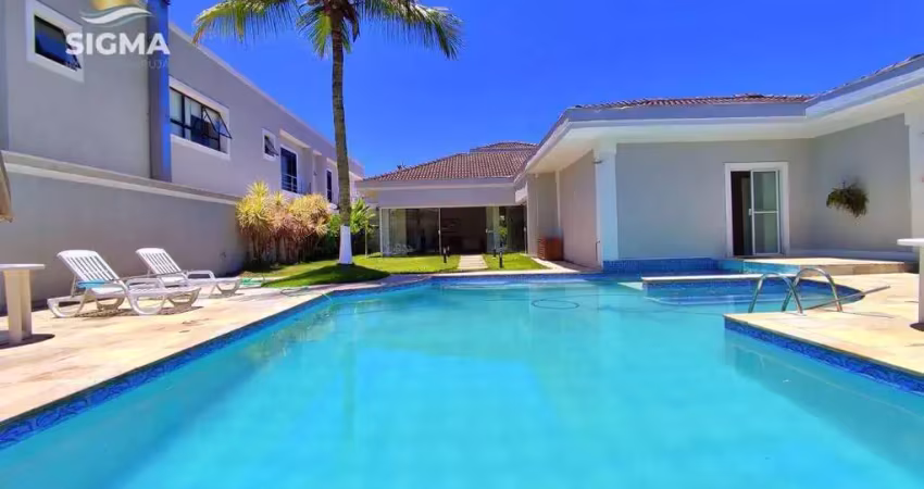 Casa com 7 suítes à venda, 640 m² por r$ 6.500.000 - jardim acapulco - guarujá/sp