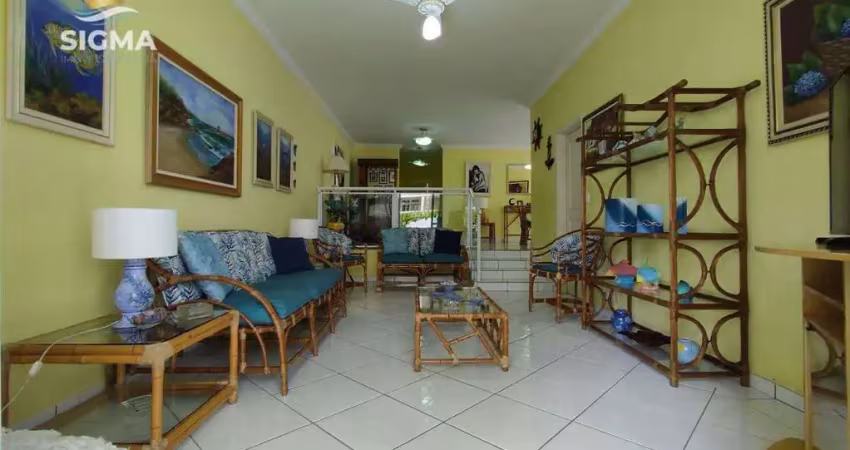 Vista mar - apartamento à venda na praia das pitangueiras, guarujá/sp.