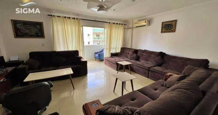 Apartamento com 2 dormitórios à venda, 100 m² por R$ 465.000,00 - Jardim Astúrias - Guarujá/SP