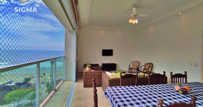 Apartamento com 2 dormitórios à venda, 129 m² por R$ 690.000,00 - Pitangueiras - Guarujá/SP