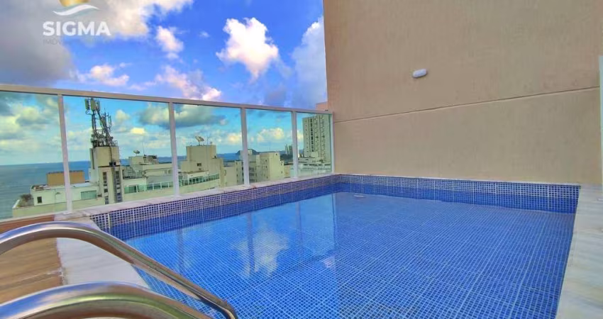 PERTO DO MAR - Apartamento à venda, 70 m² por R$ 999.000 - Pitangueiras - Guarujá/SP