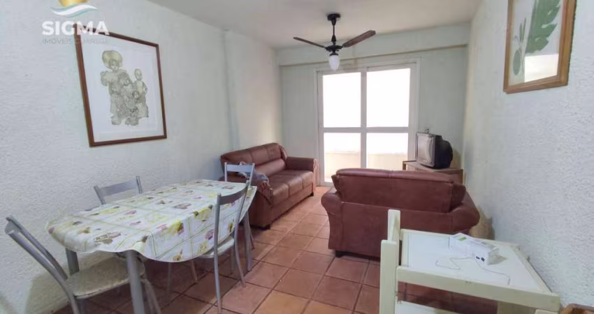 Apartamento localizado na praia das pitangueiras, 2 dormitórios mais dependência de empregada,  Vista para o mar, 80 M² de área útil.