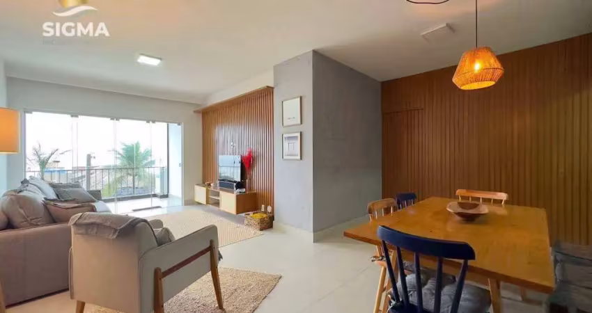 Frente mar | reformado | apartamento com 3 dormitórios na praia das pitangueiras - guarujá/sp