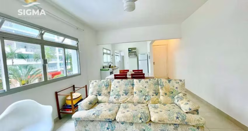Apartamento com 2 dormitórios à venda, 80 m² por r$ 470.000,00 - jardim astúrias - guarujá/sp