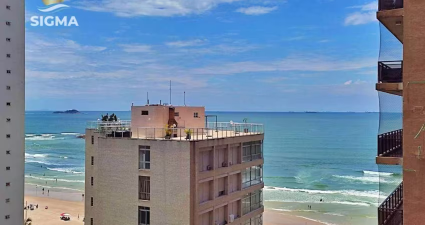 Apartamento à venda com 3 dormitórios senso 1 Suíte, Praia das Pitangueiras - Guarujá/SP.