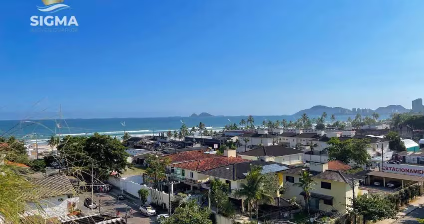 cobertura a uma quadra da praia a venda com 3 dormitórios, área de lazer e 3 vagas de garagem - Praia da enseada, Guarujá.